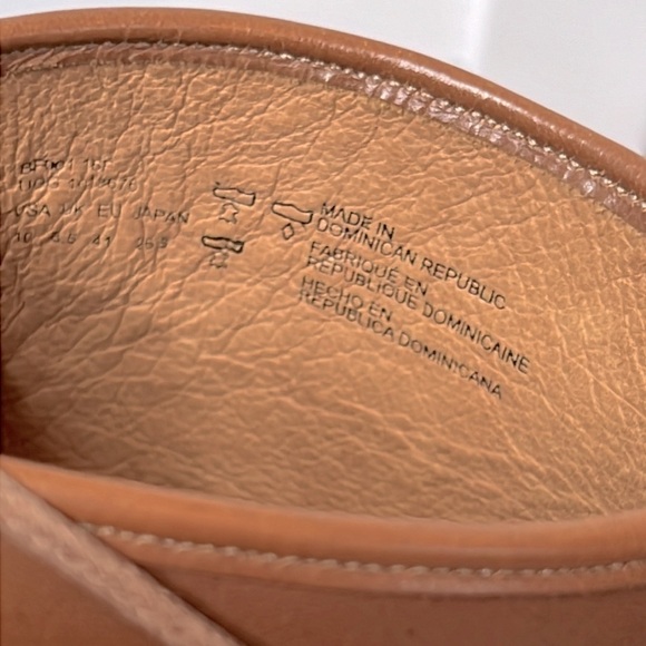 UGG Analise Camel Leather Exposed Fur Sheepwook Ankle Lace Up Heel Bootie Sz. 10 - Picture 9 of 13